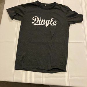 Dingle grey shirt. Short sleeve. Medium.